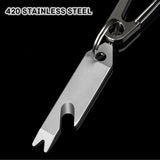 Howlera Mini Pry Bar Multitool — Keychain Tool with Screwdriver, Box Opener & Pry