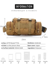 Howlera Tactical Sling Pack — Compact Water-Resistant Waist & Chest Bag
