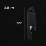 Howlera Mini Pry Bar Multitool — Keychain Tool with Screwdriver, Box Opener & Pry