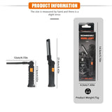 Howlera Magnetic COB Work Light — USB-C Rechargeable Pocket Flood Lamp with Hook & Clip