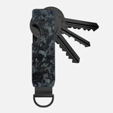 Howlera Compact Key Organizer — Slim Metal Keychain Holder (Holds 1–5 Keys)
