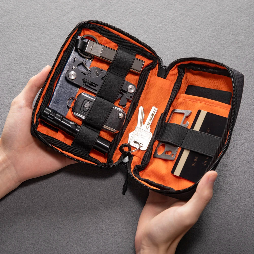 Howlera EDC Organizer Pouch — Everyday Carry Tech & Cable Kit Bag