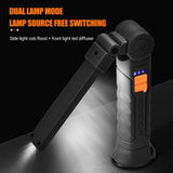 Howlera Magnetic COB Work Light — USB-C Rechargeable Pocket Flood Lamp with Hook & Clip